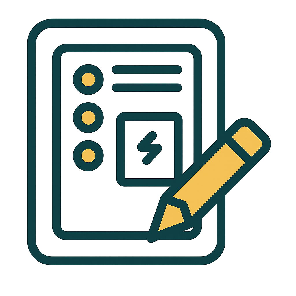 PLC and SCADD System icon for engineering