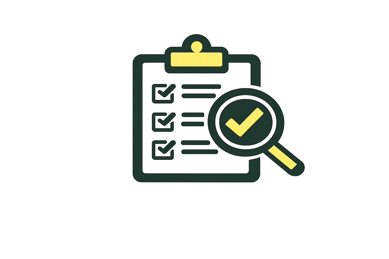 Engineering compliance icon showing inspection-ready documentation and verified regulatory standards